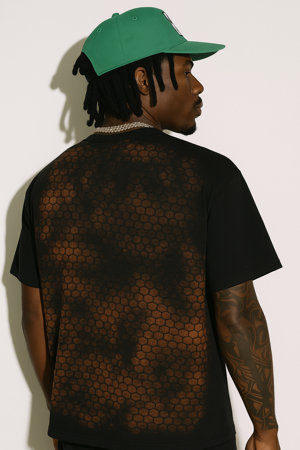 Burnt Honeycomb Tee